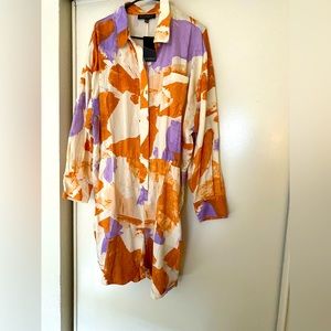 Eloquii linen short jumpsuit